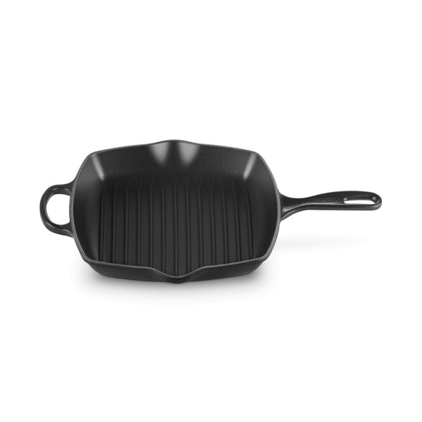 Le Creuset Square Grill Skillet Evo 26cm – Black