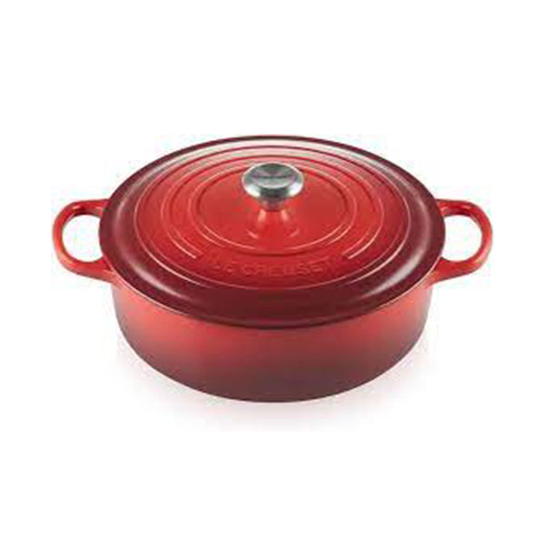 Le Creuset Round French Oven Evo 26cm – Cherry, Cast Iron