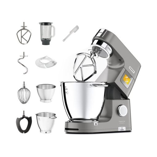 Kenwood Titanium Chef Patissier XL Stand Mixer 1400W Built-In Scale 7L & 5L