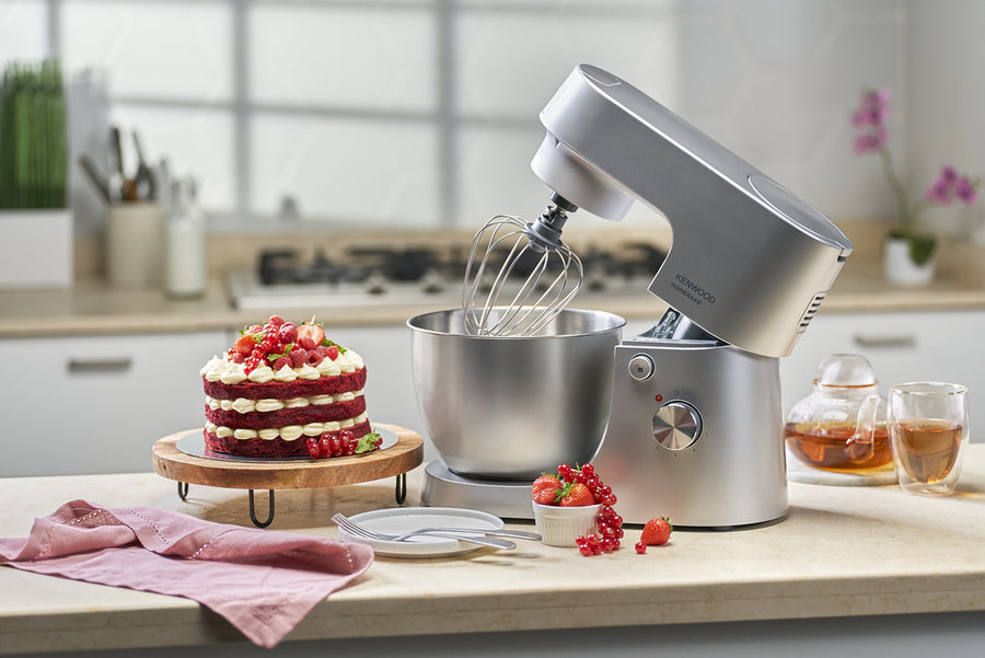 Kenwood Stand Mixer KHH01.000SI 1000W 5L Stainless Steel Bowl Silver New Box