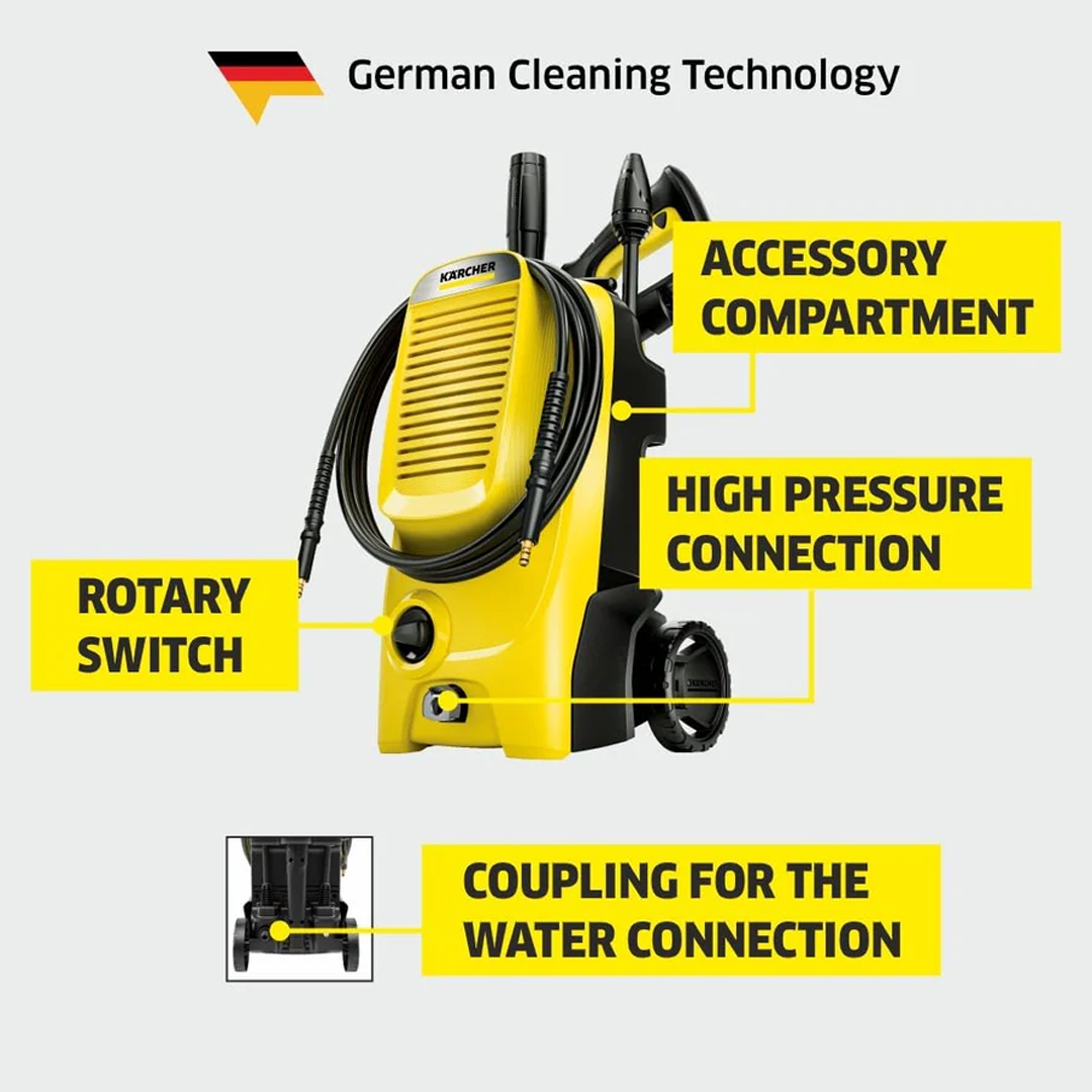 Karcher K 5 Classic Pressure Washer – 145 bar, 2100W