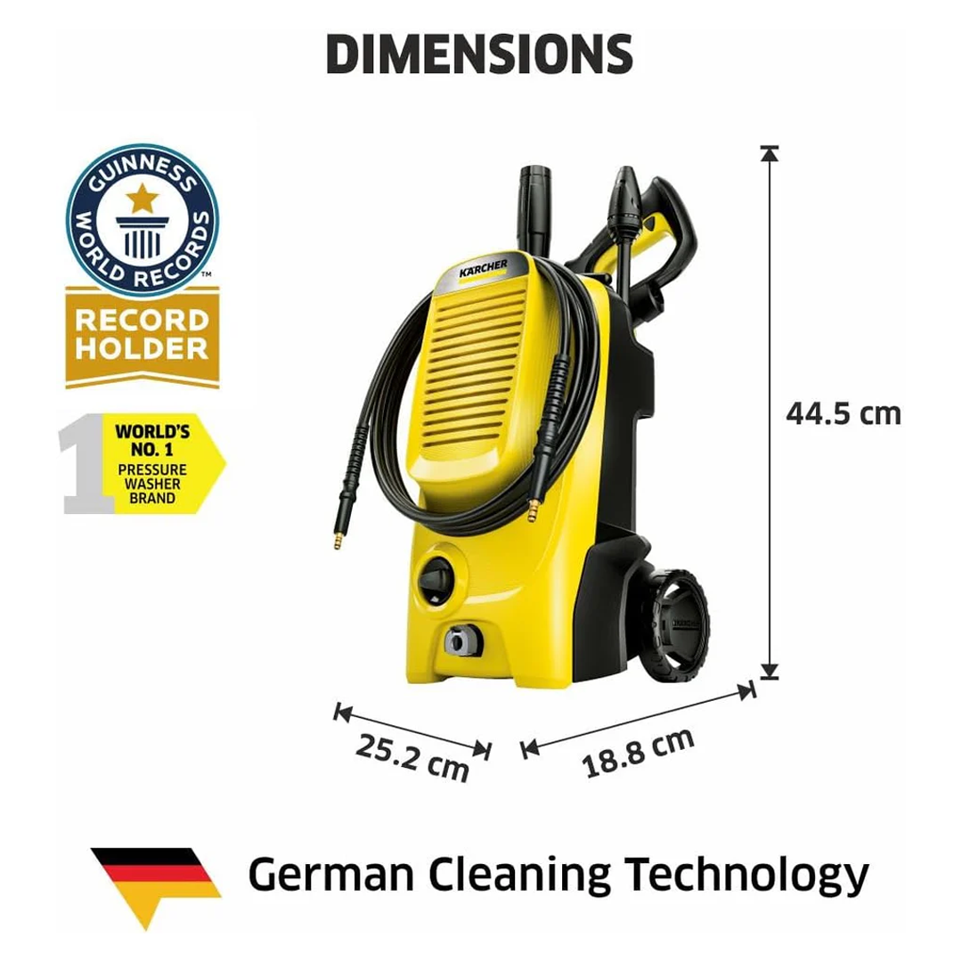 Karcher K 5 Classic Pressure Washer – 145 bar, 2100W