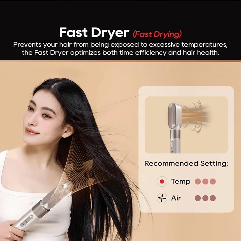 Dreame AirStyle Pro 5-in-1 Hair Styler & Multi-Styler Coanda Airflow