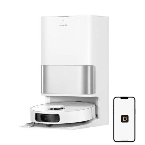 Dreame D30 Ultra Robot Vacuum 25,000Pa Auto-Empty Hot Water Mop White