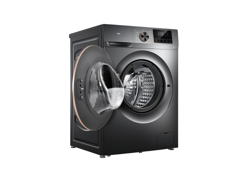 Tcl Washer 10 Kg Front Load 1200Rpm Dark Grey