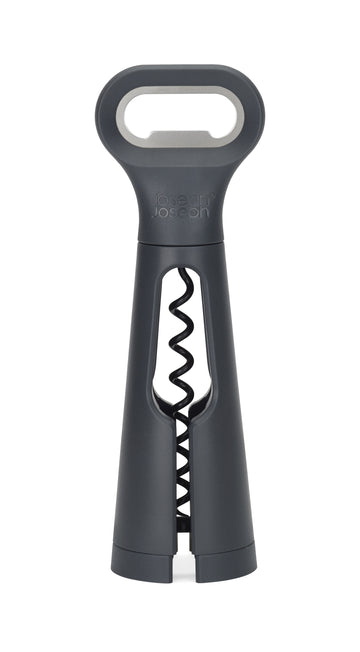 Joseph Joseph BarStar 3-in-1 Corkscrew Bottle Opener and Foil Cutter Grey