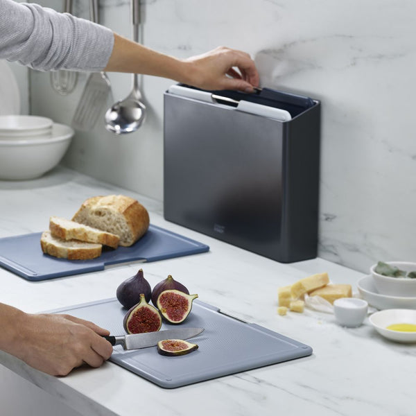 Joseph Joseph Folio Large 4-Piece Chopping Board Set - Graphite