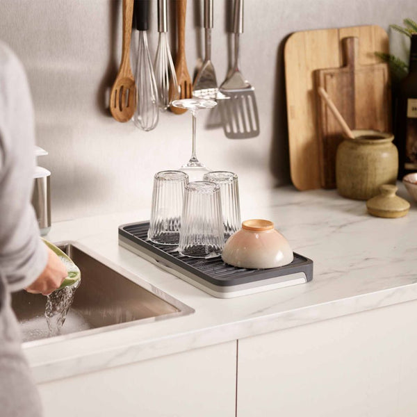 Joseph Joseph Tier Expandable Draining Board  Grey