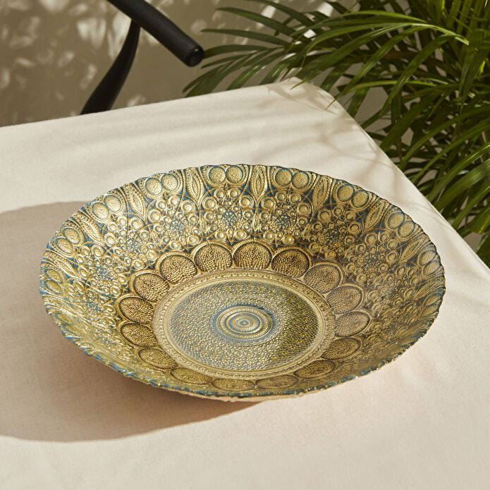 Karaca Home Jamil Decorative Plate 33 cm, 300.22.02.0442