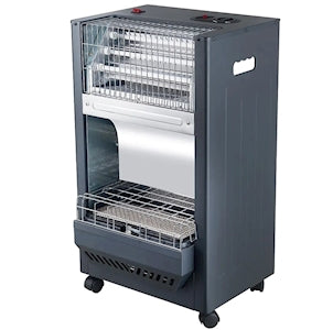 Crown Heater – 2200W, 3 Heat Levels, Oscillation