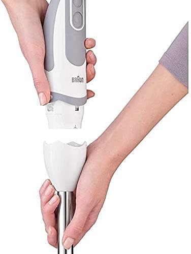 Braun Multiquick 5 Vario Hand Blender 1000W 21 Speeds 1.25L Jug Mq5245 White