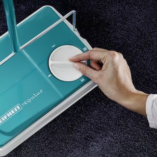 Leifheit Regulus Sweeper 3 Brushes For Carpet And Floor