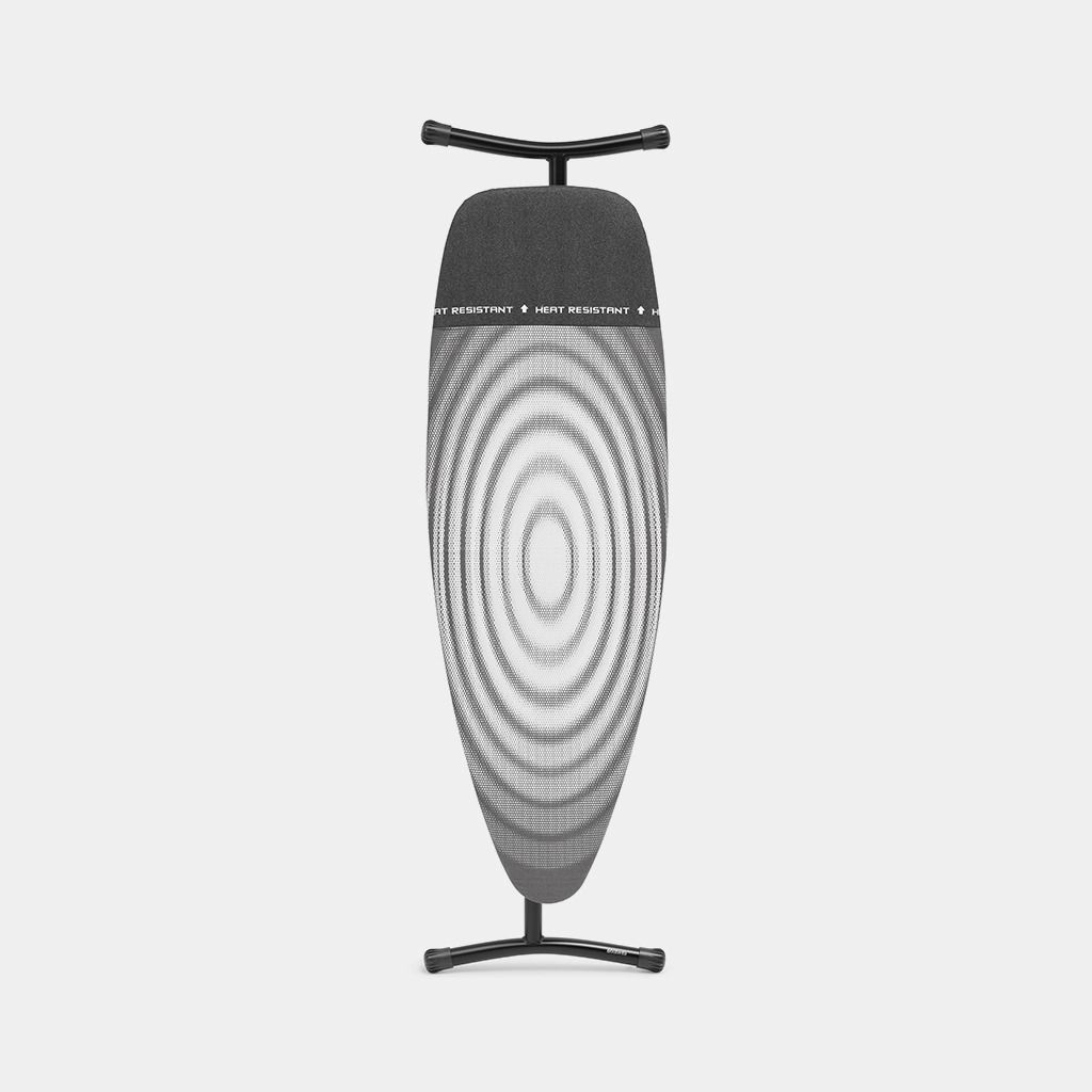 Brabantia Ironing Board D 135 x 45 cm Solid Steam Iron Rest – Black