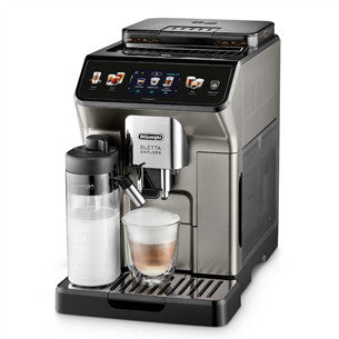 DeLonghi Coffee Machine Eletta Explore ECAM450.86.T WiFi ColdBrew Titanium Box