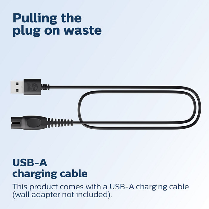 Philips Shaver Series 7000 - Wet & Dry - SkinIQ Technology - Ink Black