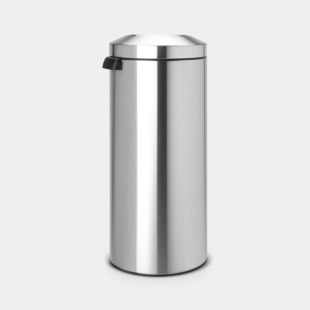 Brabantia Flame Guard Waste Paper Bin 30L – Matt Steel