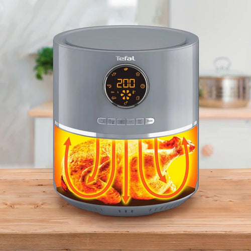 Tefal, Ultrafry Digital Air Fryer Grey 4.2 Liters ‎1400W