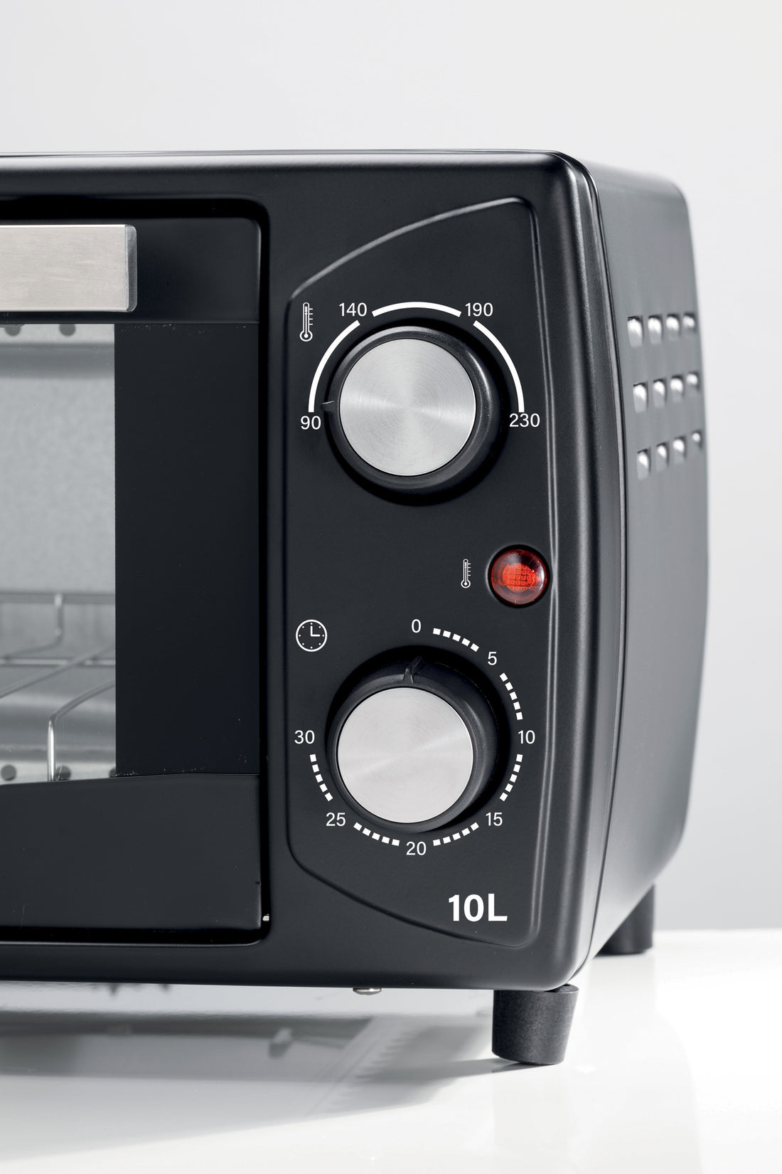 Ariete Electric Oven with Timer – 10L, 1000W, Black