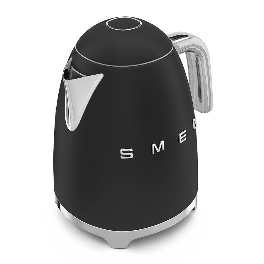 Smeg 50s Retro Style Electric Kettle 1.7L 2400W Matte Black KLF03BLMEU