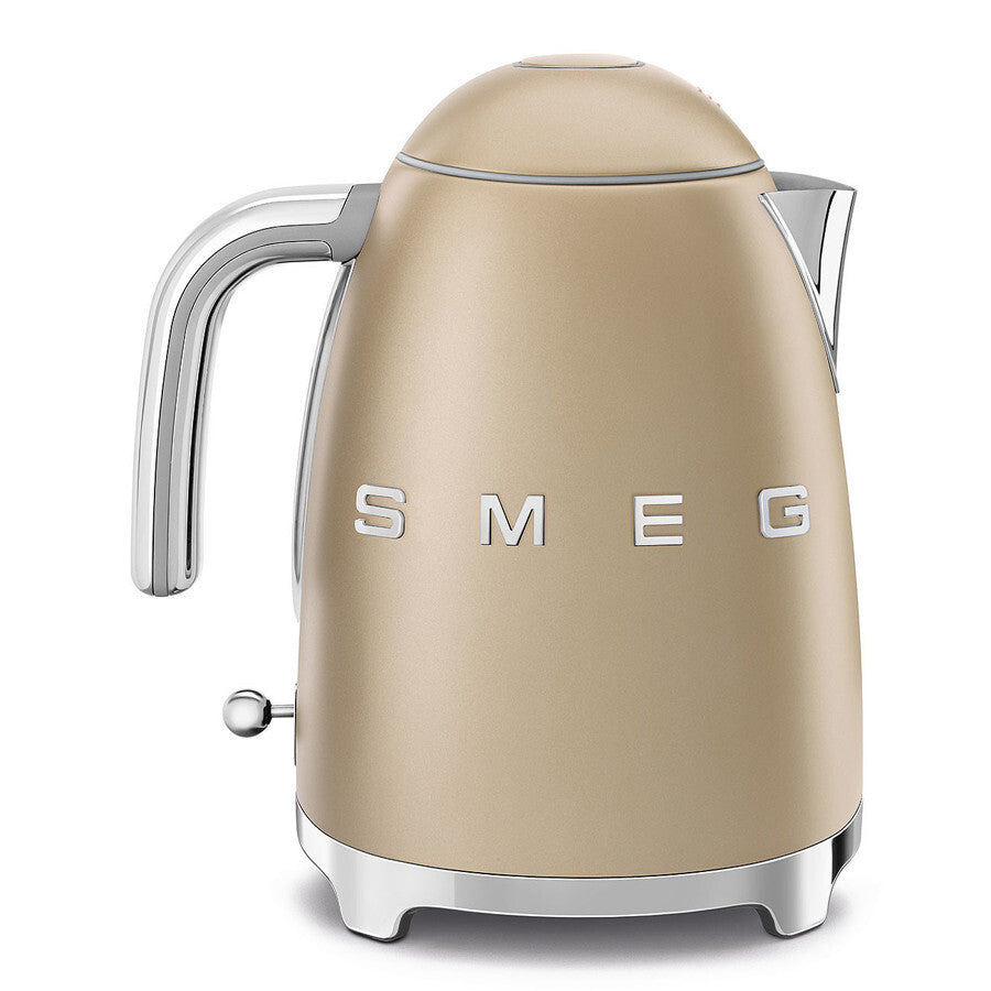 Smeg 50s Retro Style Electric Kettle 1.7L 2400W Matte Champagne KLF03CHMEU