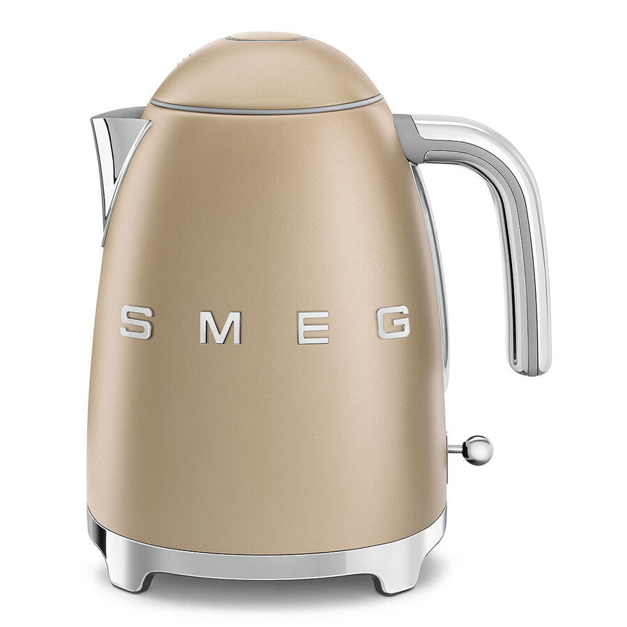 Smeg 50s Retro Style Electric Kettle 1.7L 2400W Matte Champagne KLF03CHMEU