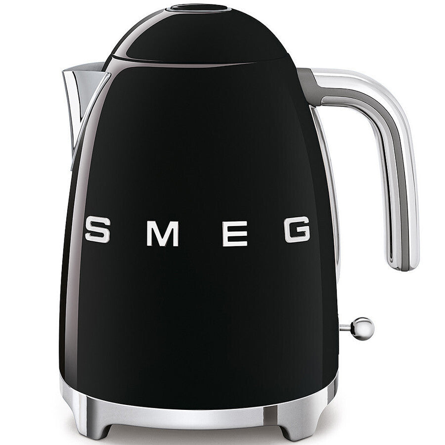 Smeg Kettle KLF03BLEU 2400W 1.7L Black Retro 50s Electric Fast Boil Jug Box
