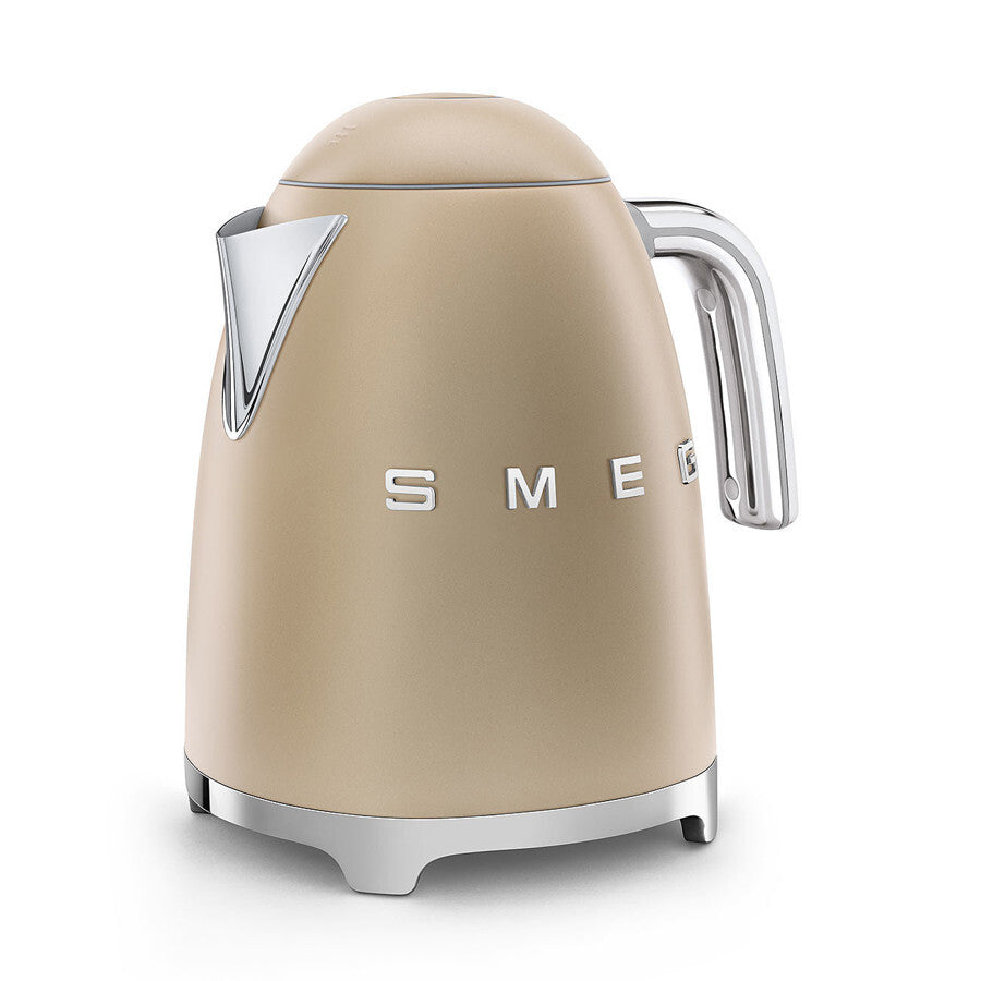 Smeg 50s Retro Style Electric Kettle 1.7L 2400W Matte Champagne KLF03CHMEU