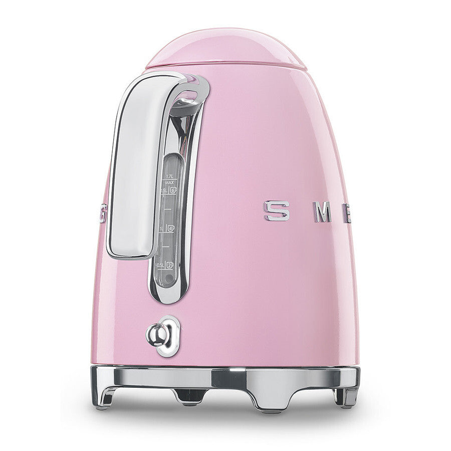 Smeg 50s Retro Style Electric Kettle 1.7L 2400W Pink KLF03PKEU