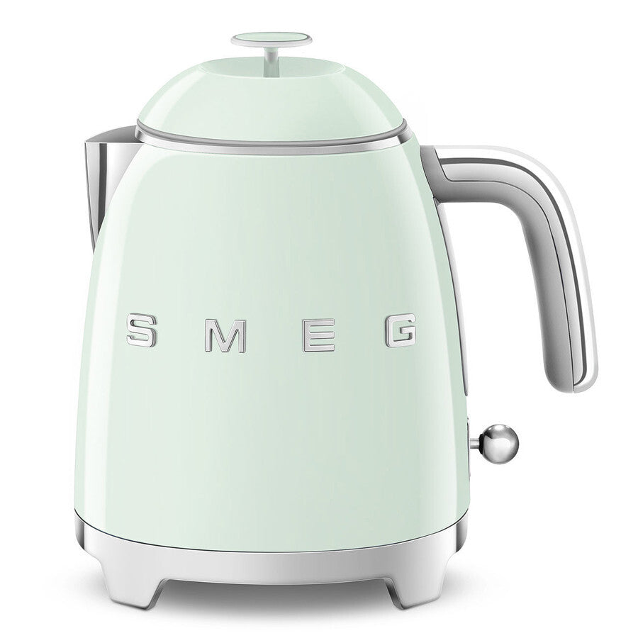 Smeg Mini Kettle Pastel Green 0.8L 1400W Compact 50s Retro Design KLF05PGEU