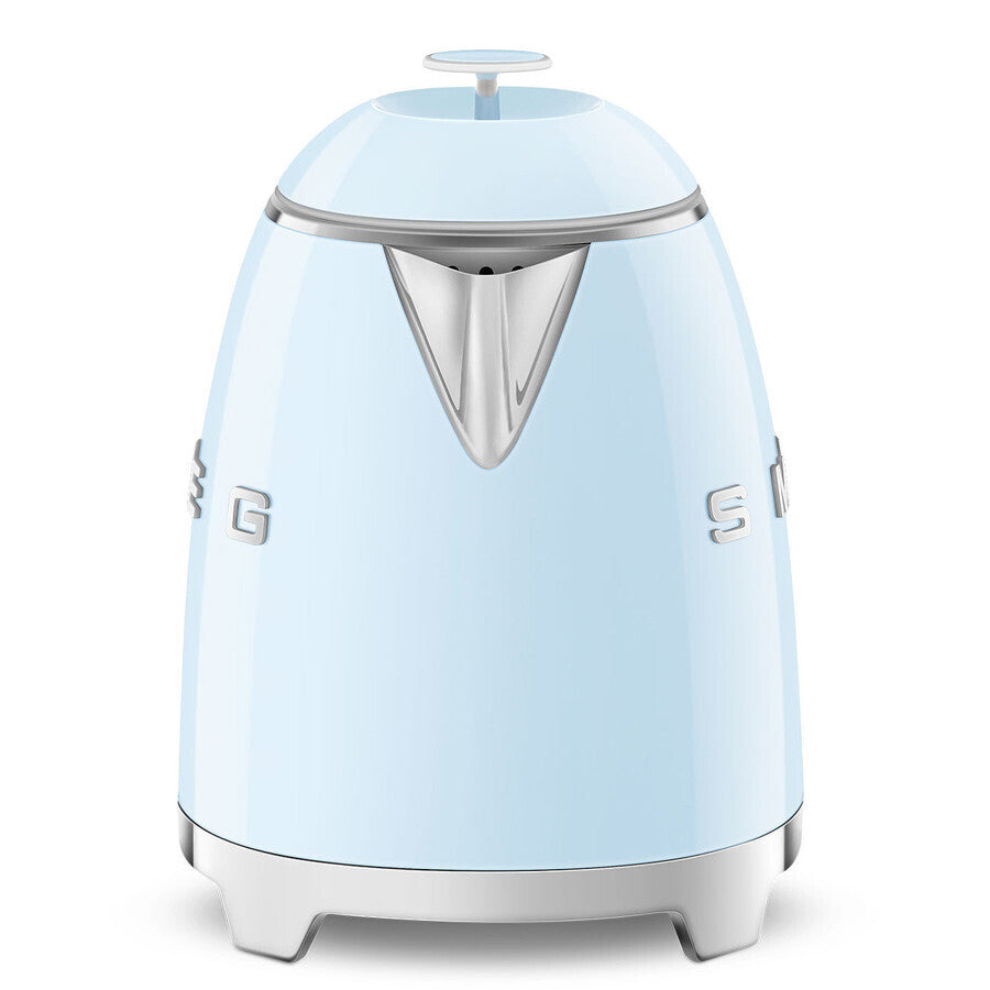 Smeg 50s Retro Style Mini Electric Kettle 0.8L 1400W Pastel Blue KLF05PBEU