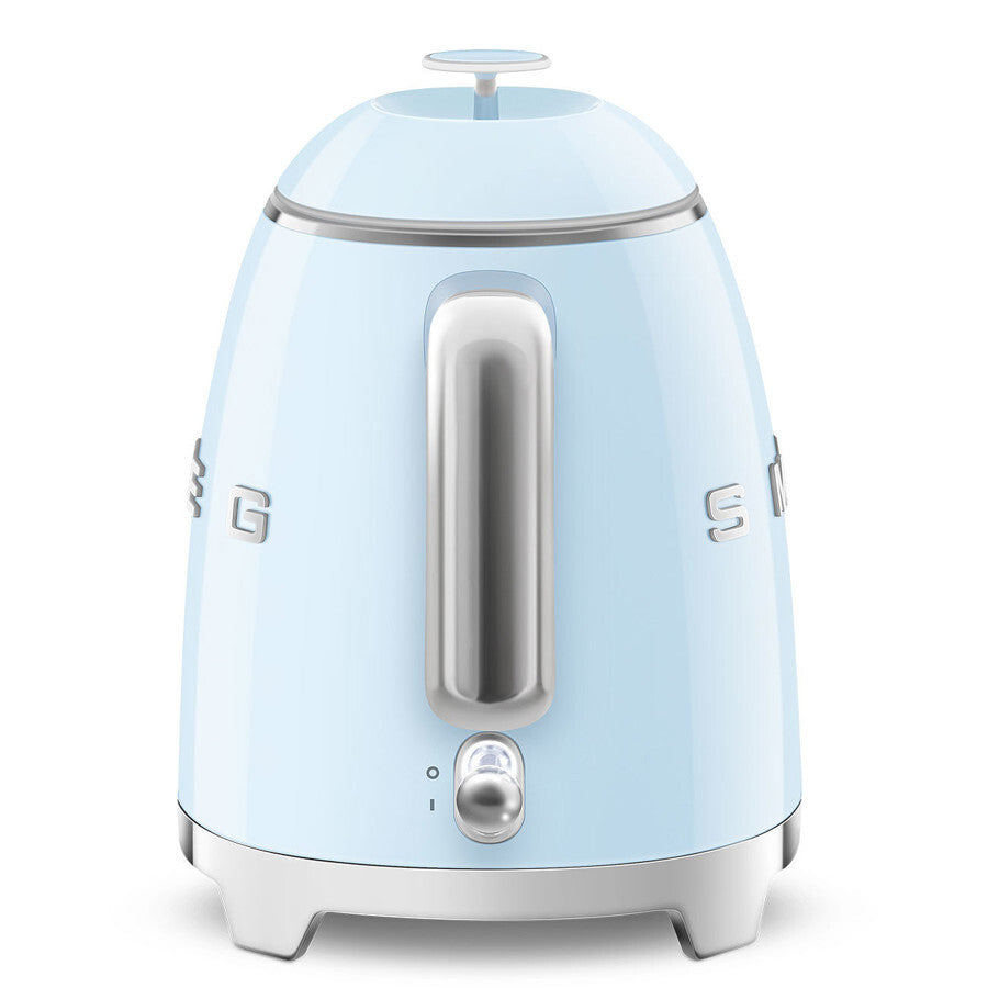 Smeg 50s Retro Style Mini Electric Kettle 0.8L 1400W Pastel Blue KLF05PBEU