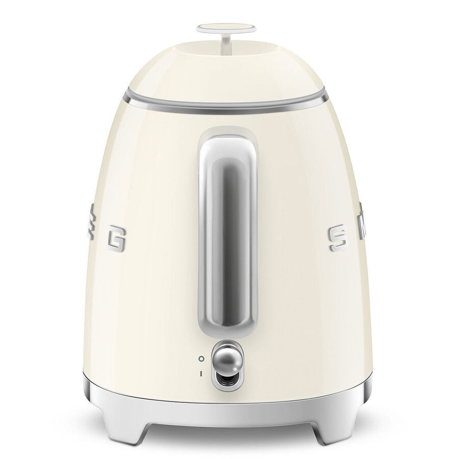Smeg Mini Kettle Cream 0.8L 1400W Compact 50's Style Retro Design KLF05CREU
