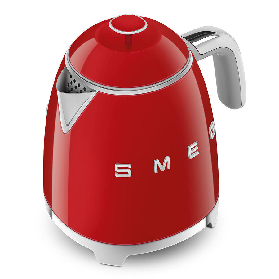 Smeg 50s Retro Style Mini Electric Kettle 0.8L 1400W Red KLF05RDEU