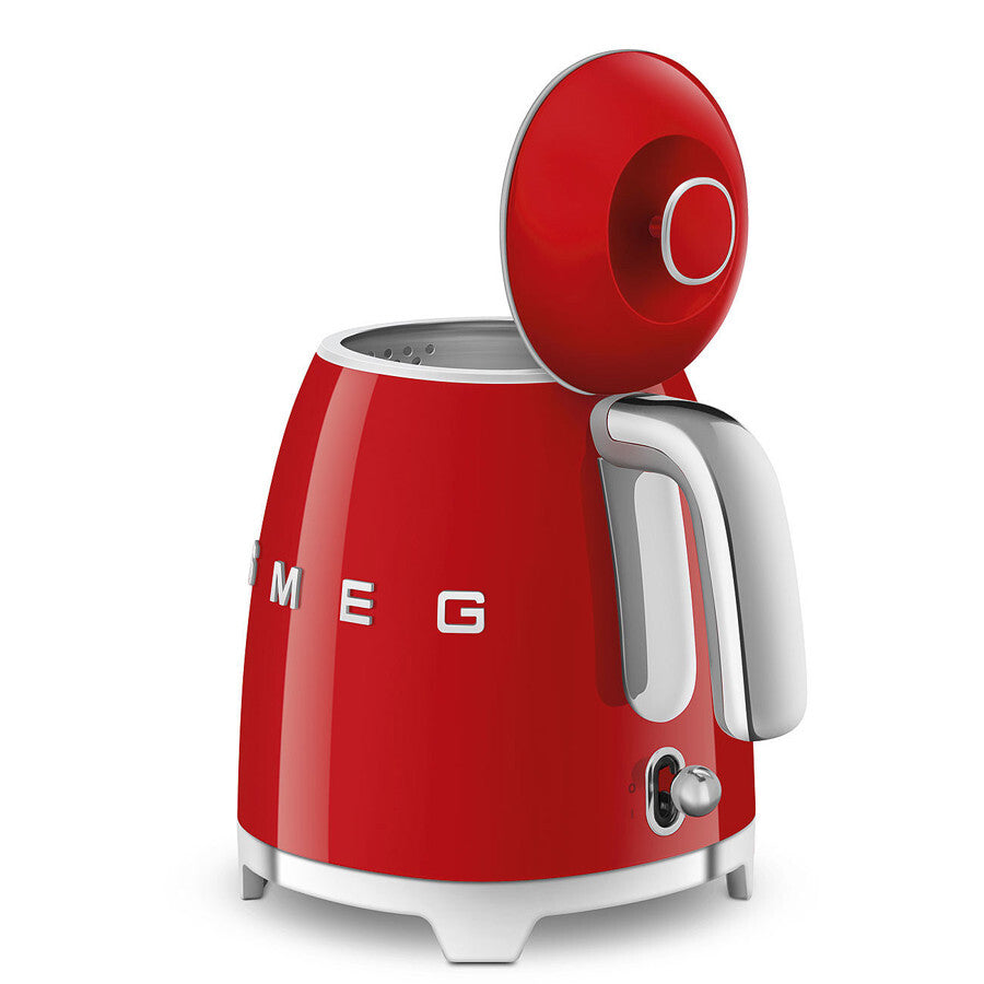 Smeg 50s Retro Style Mini Electric Kettle 0.8L 1400W Red KLF05RDEU