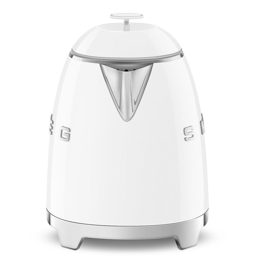 Smeg Mini Kettle KLF05WHEU 1400W 0.8L White Retro 50s Electric Small Jug Box