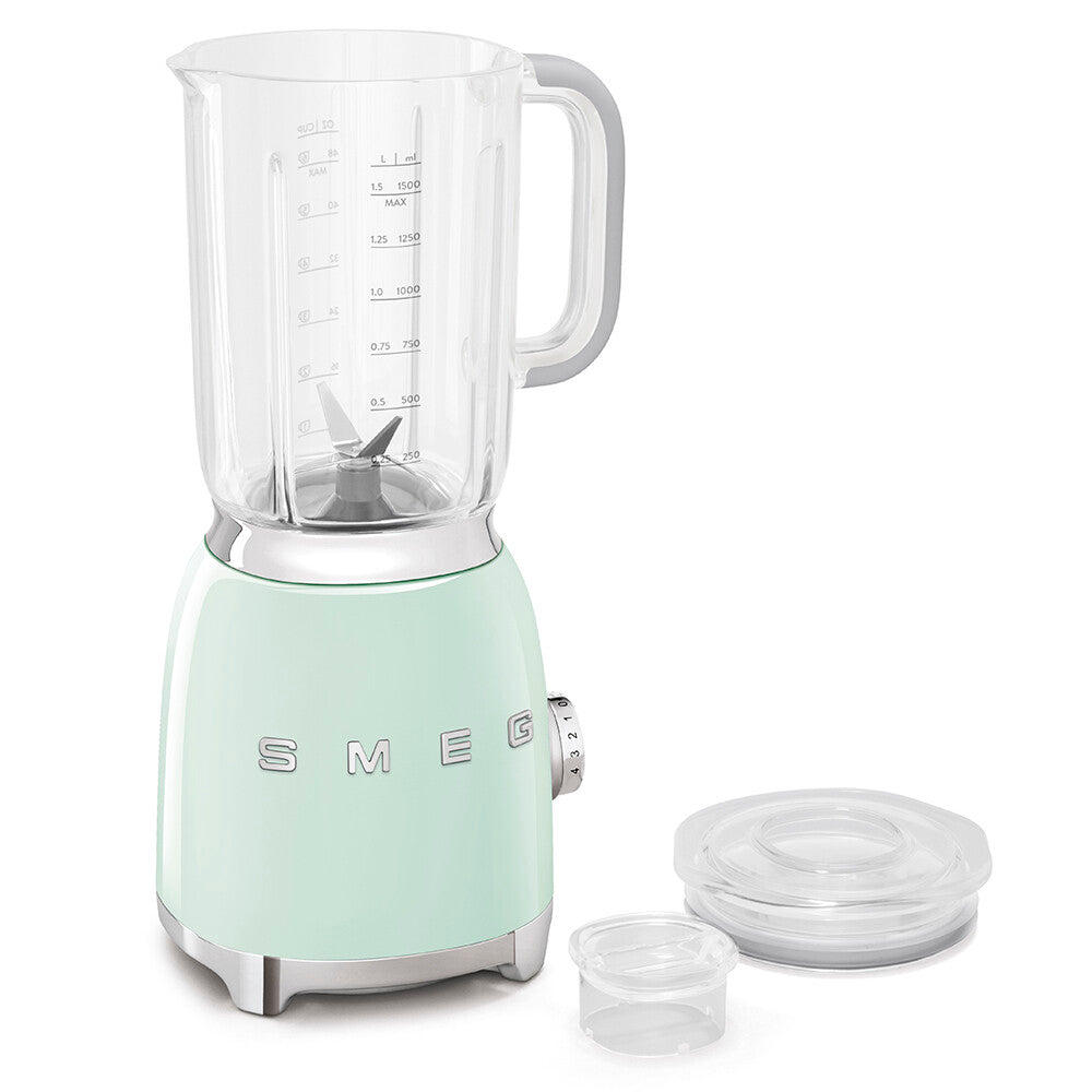 Smeg 50s Retro Style Blender 1.5L 800W Pastel Green BLF03PGEU