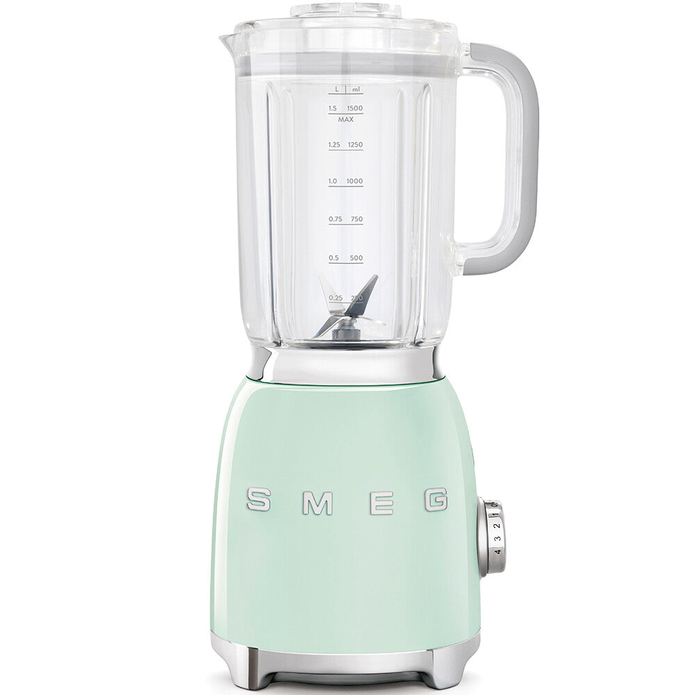 Smeg 50s Retro Style Blender 1.5L 800W Pastel Green BLF03PGEU