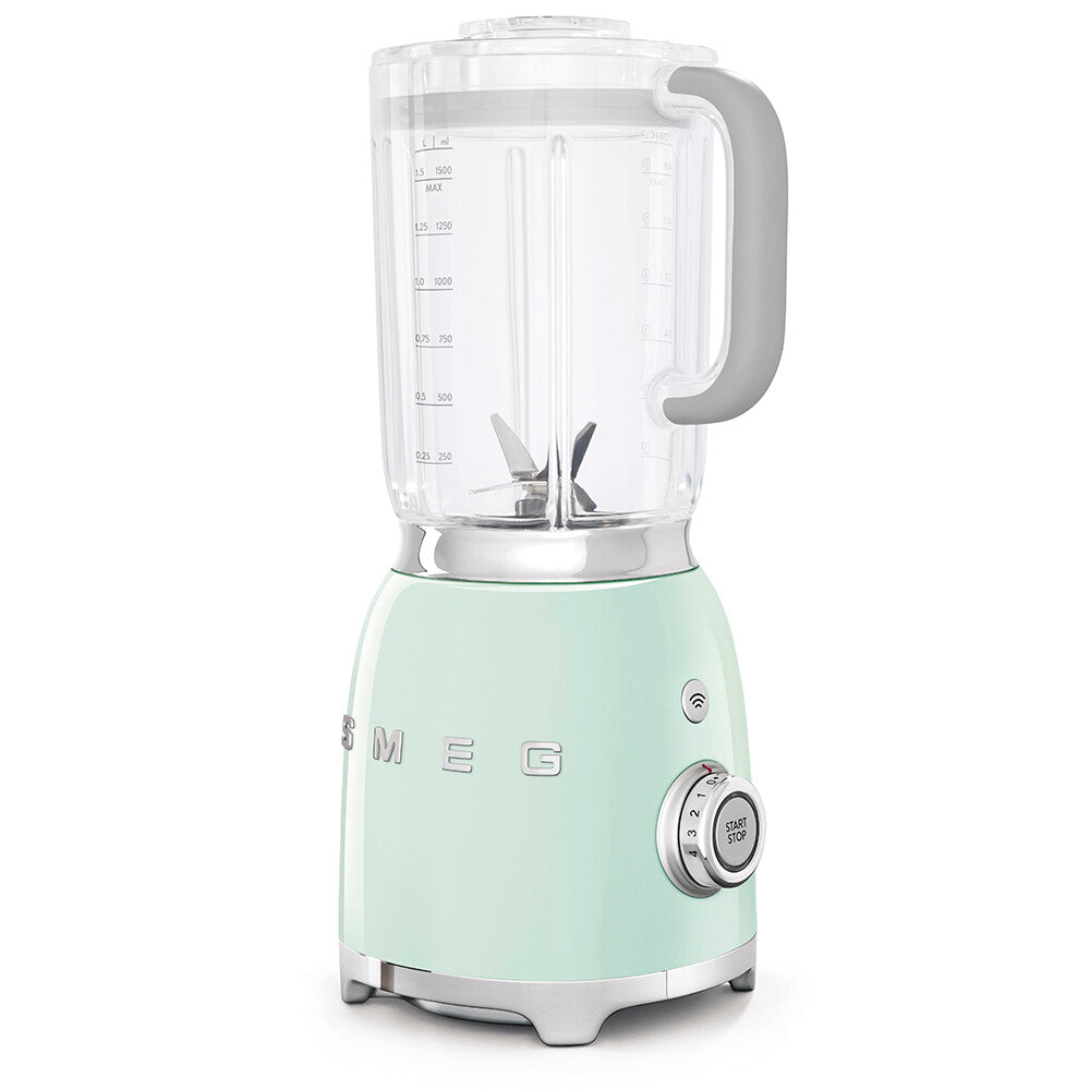 Smeg 50s Retro Style Blender 1.5L 800W Pastel Green BLF03PGEU