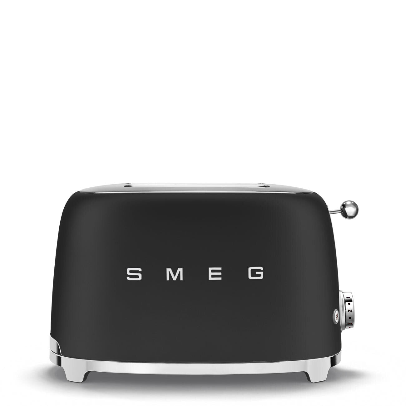 Smeg 50s Retro Style 2 Slice Toaster 950W Matte Black TSF01BLMEU