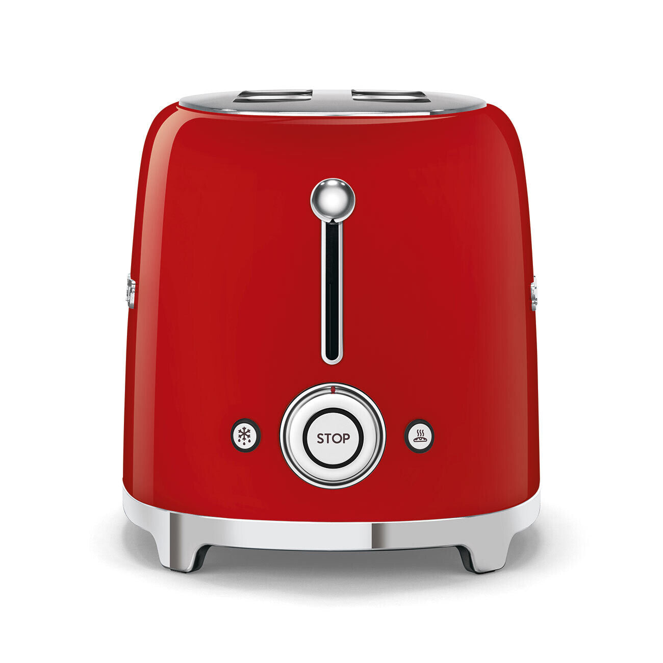 Smeg Toaster TSF01 2 Slice Red Retro 50s Style 950W Extra Wide Dual Slot