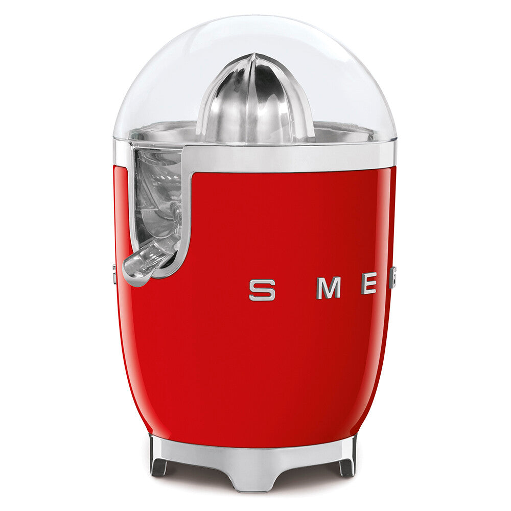 Smeg Citrus Juicer Red 70W Retro 50's Style Tritan Renew Bowl CJF11RDEU