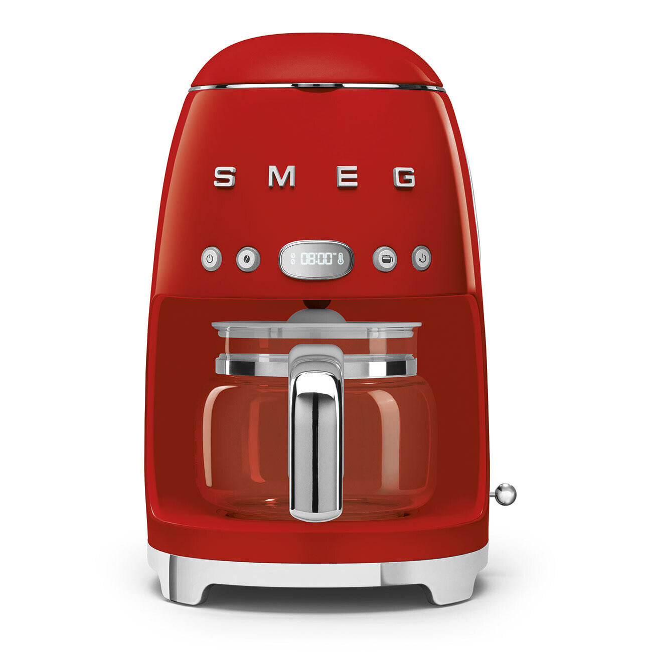 Smeg 50s Style Drip Coffee Machine Red 10 Cup DCF02