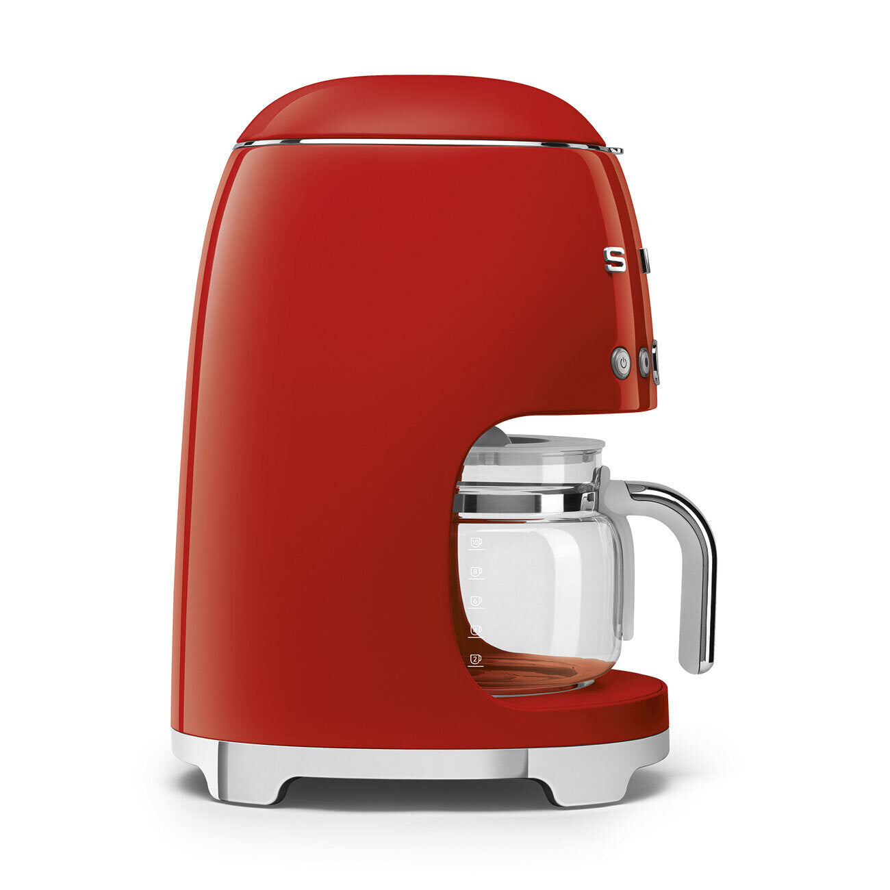 Smeg 50s Style Drip Coffee Machine Red 10 Cup DCF02