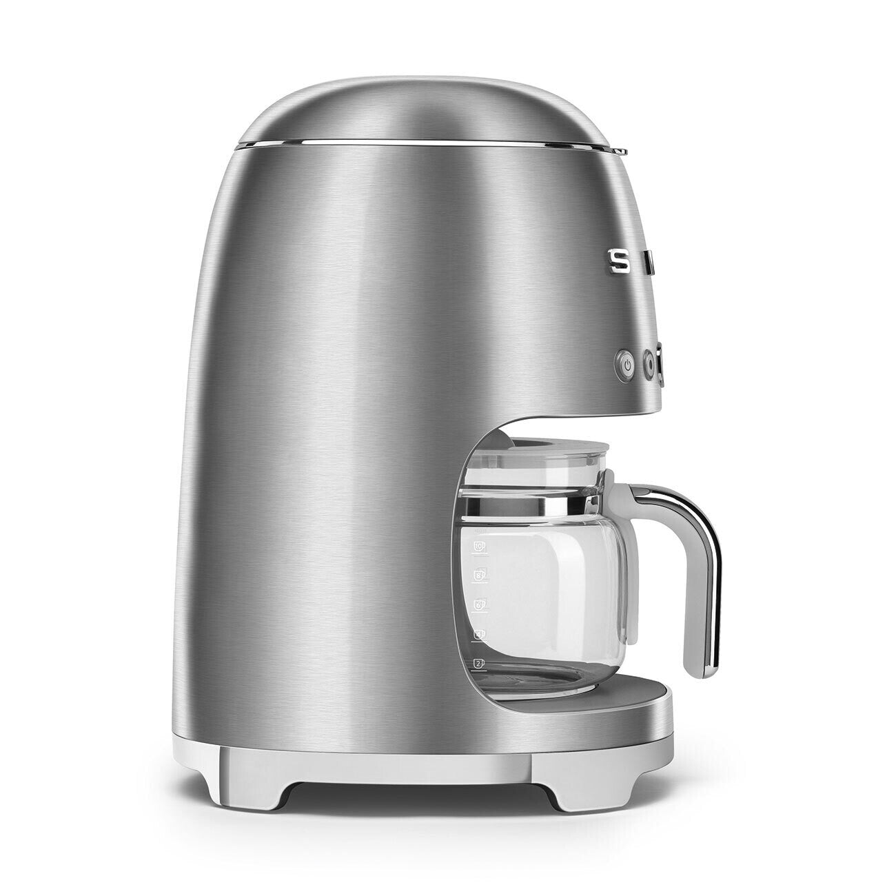 Smeg 50s Style Drip Coffee Machine Stainless Steel 10 Cup DCF02