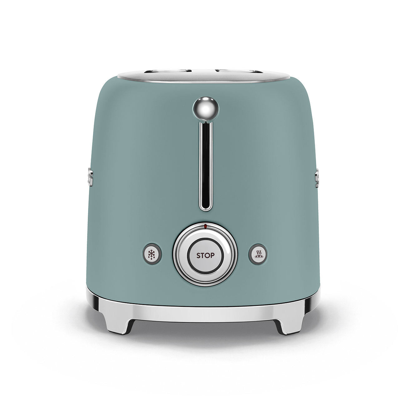 Smeg 2-Slice Toaster Emerald Green Matt 950W Retro 50s Style TSF01EGMEU New
