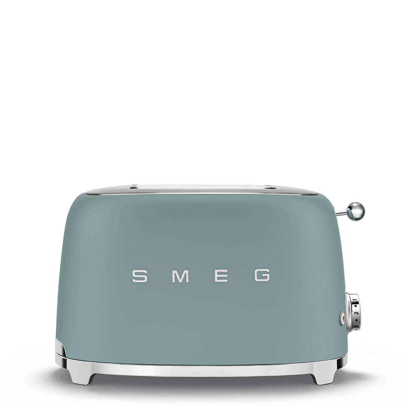 Smeg 2-Slice Toaster Emerald Green Matt 950W Retro 50s Style TSF01EGMEU New