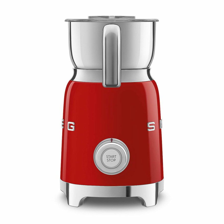 Smeg 50s Retro Style Induction Milk Frother 500W Red MFF11RDEU