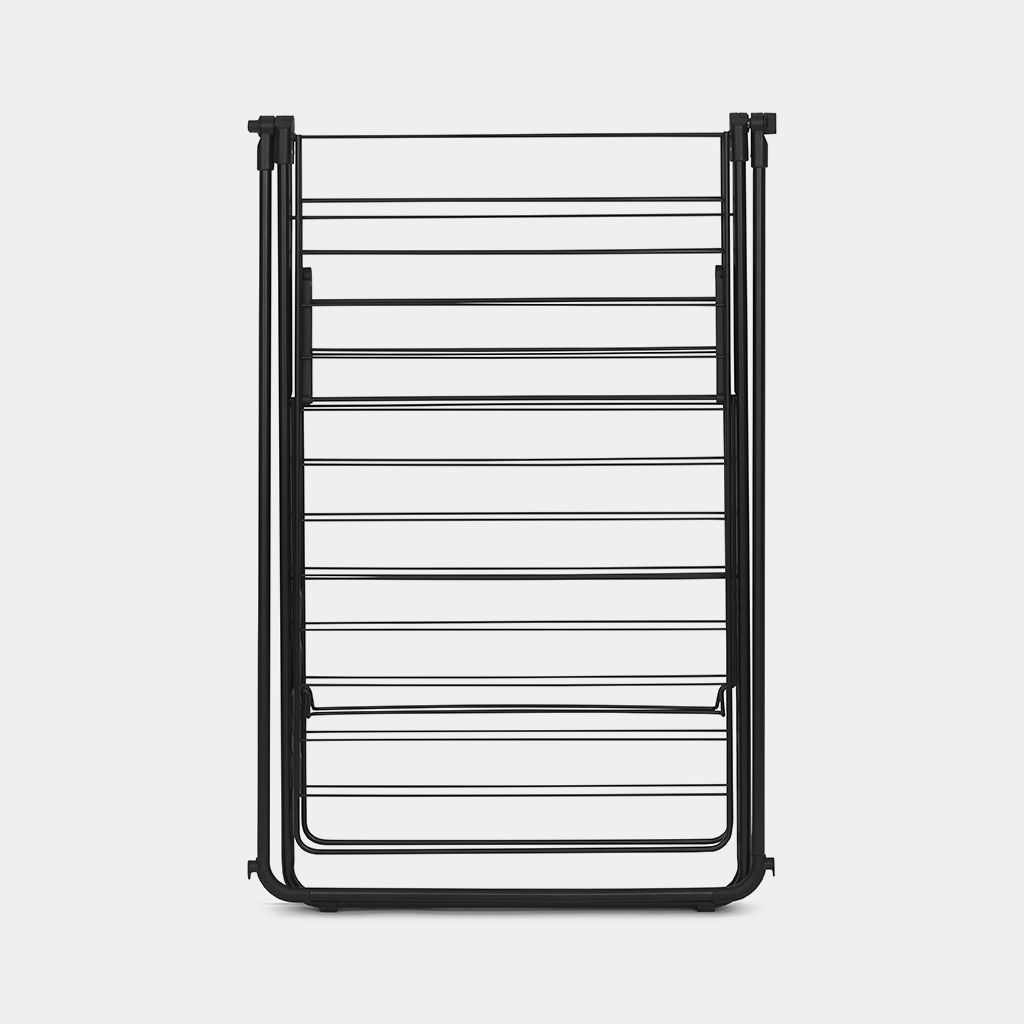 Brabantia HangOn Drying Rack 25m with Rod – Matt Black