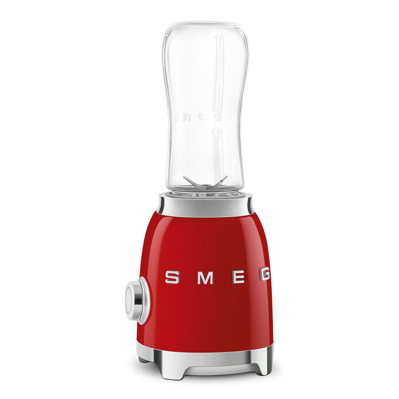 Smeg PBF01 Personal Blender 600ml Bottle-To-Go 300W Retro 50s Style Red