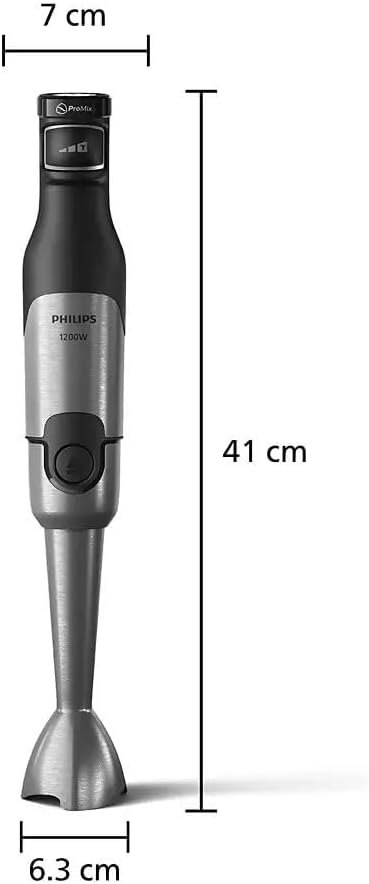 Philips HR2683/00 5000 Series Hand Blender – 1200W, Chopper & Whisk